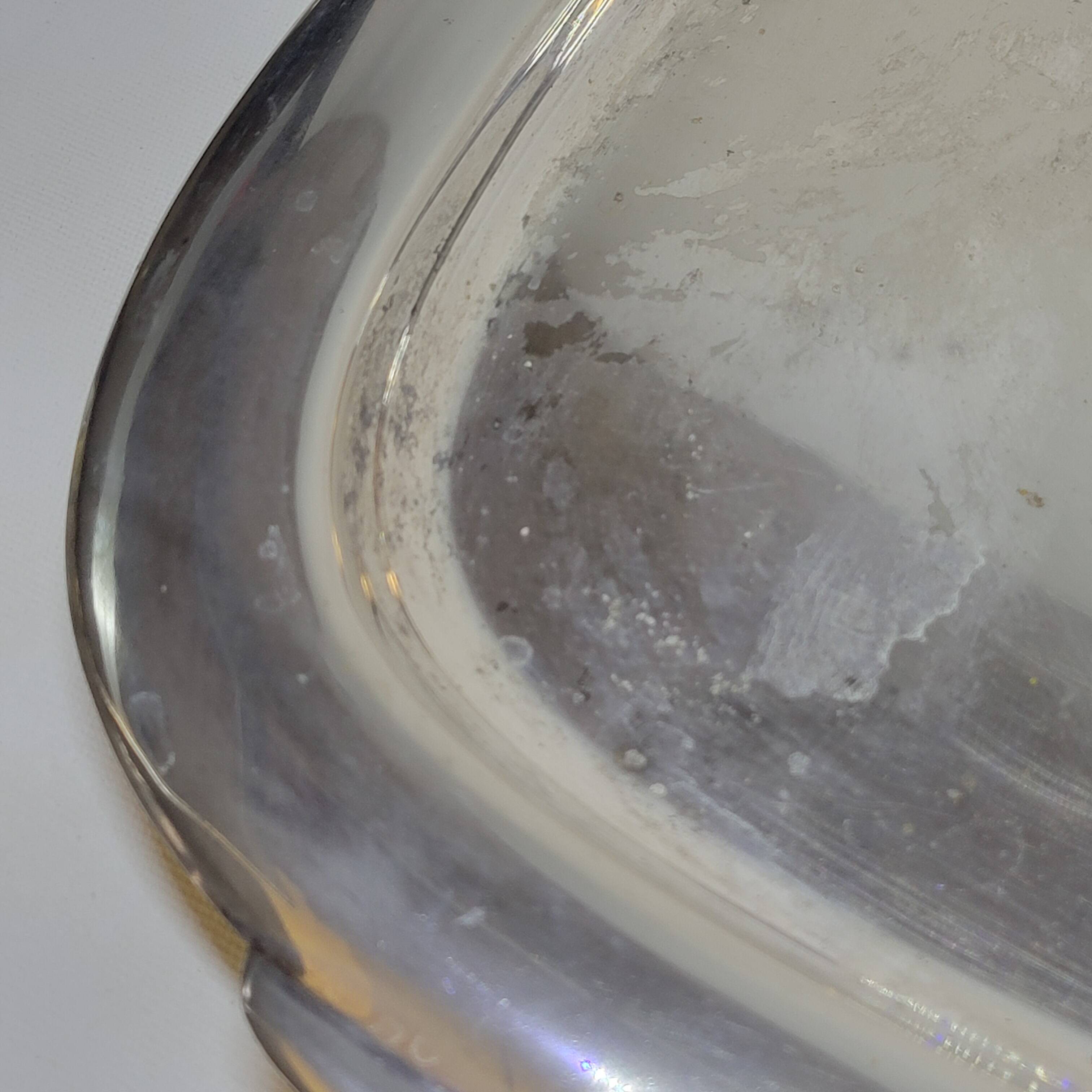 Prata Wolff Vintage Silver Metal Tray