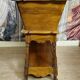 Bread trough / carved walnut – animated scene decoration – early 20th century