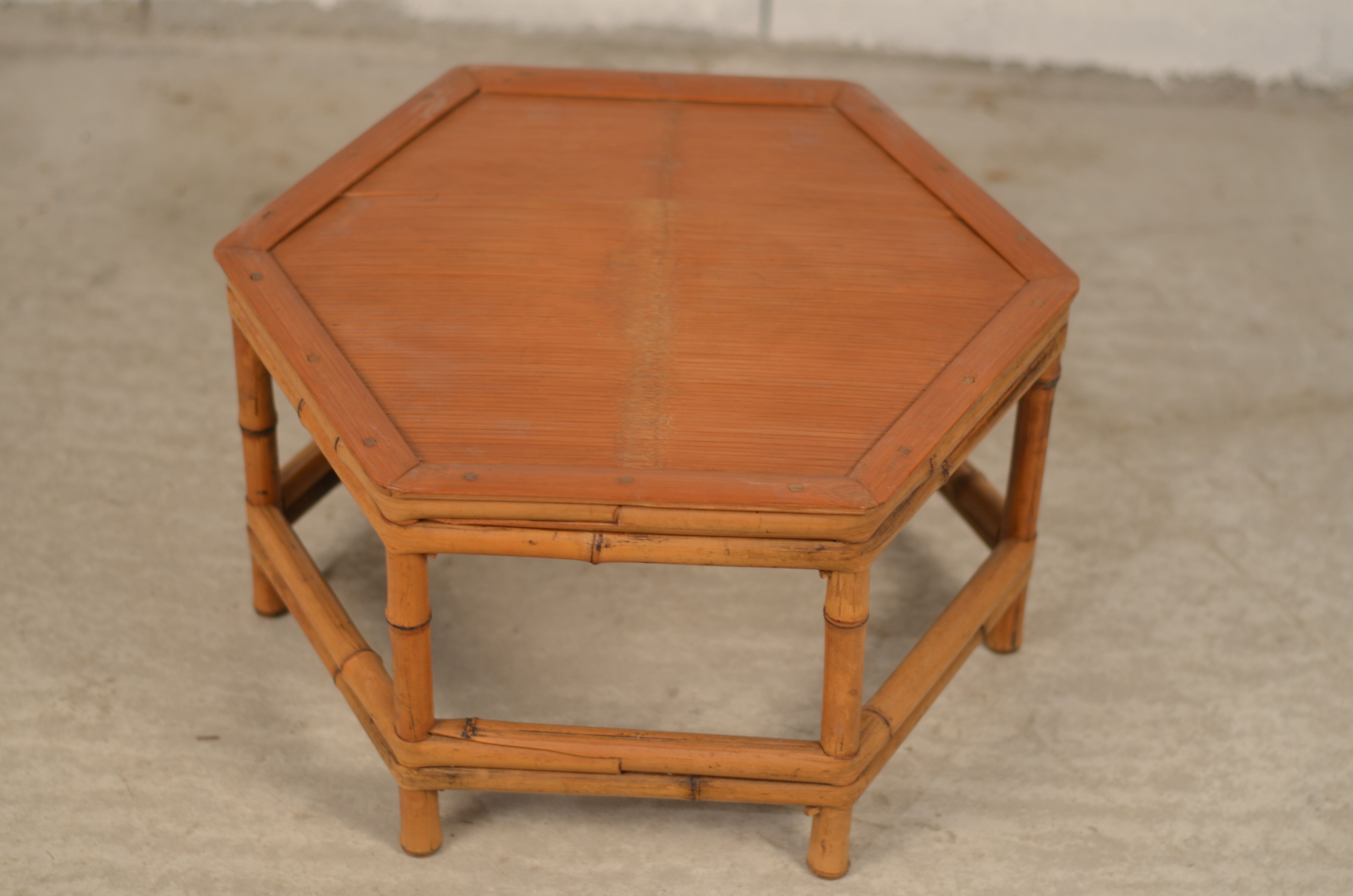 Bamboo coffee table