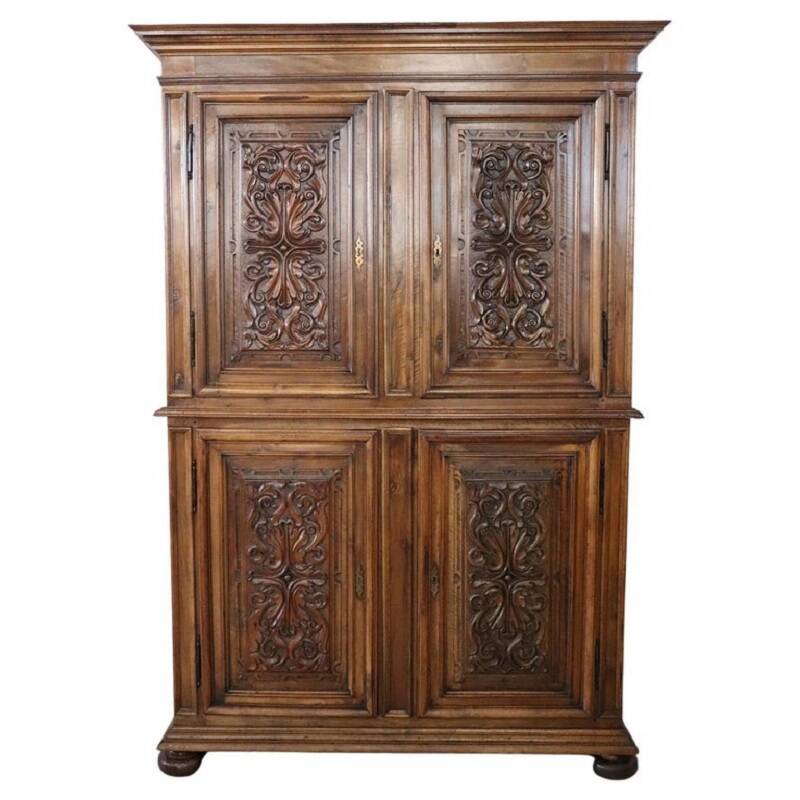 19th Century Carved Walnut Furniture