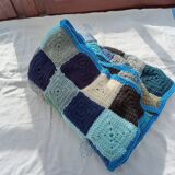 Vintage patchwork throw