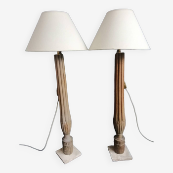 Pair of Louis XVI spirit lamps