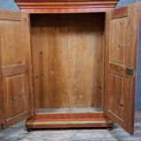 Polychrome Alsatian wardrobe – 19th century