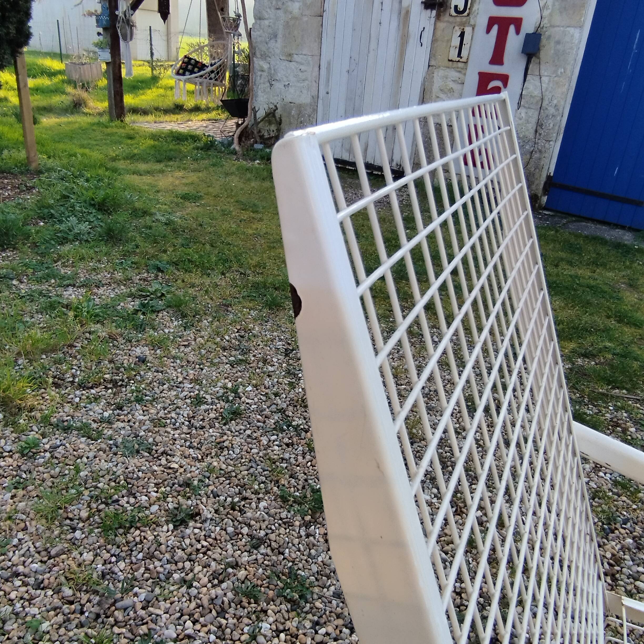Vintage metal garden chairs