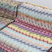 Roche Bobois Mah Jong sofa Missoni design by Hans Hopfer with platform