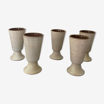 Vernified sandstone mugs