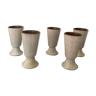 Vernified sandstone mugs