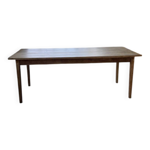 Table de ferme en chêne