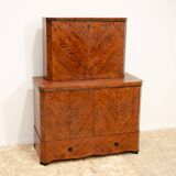 Bar ou buffet art déco, années 1930, tchécoslovaquie