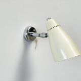 Giuseppe Ostuni chrome white wall lamp