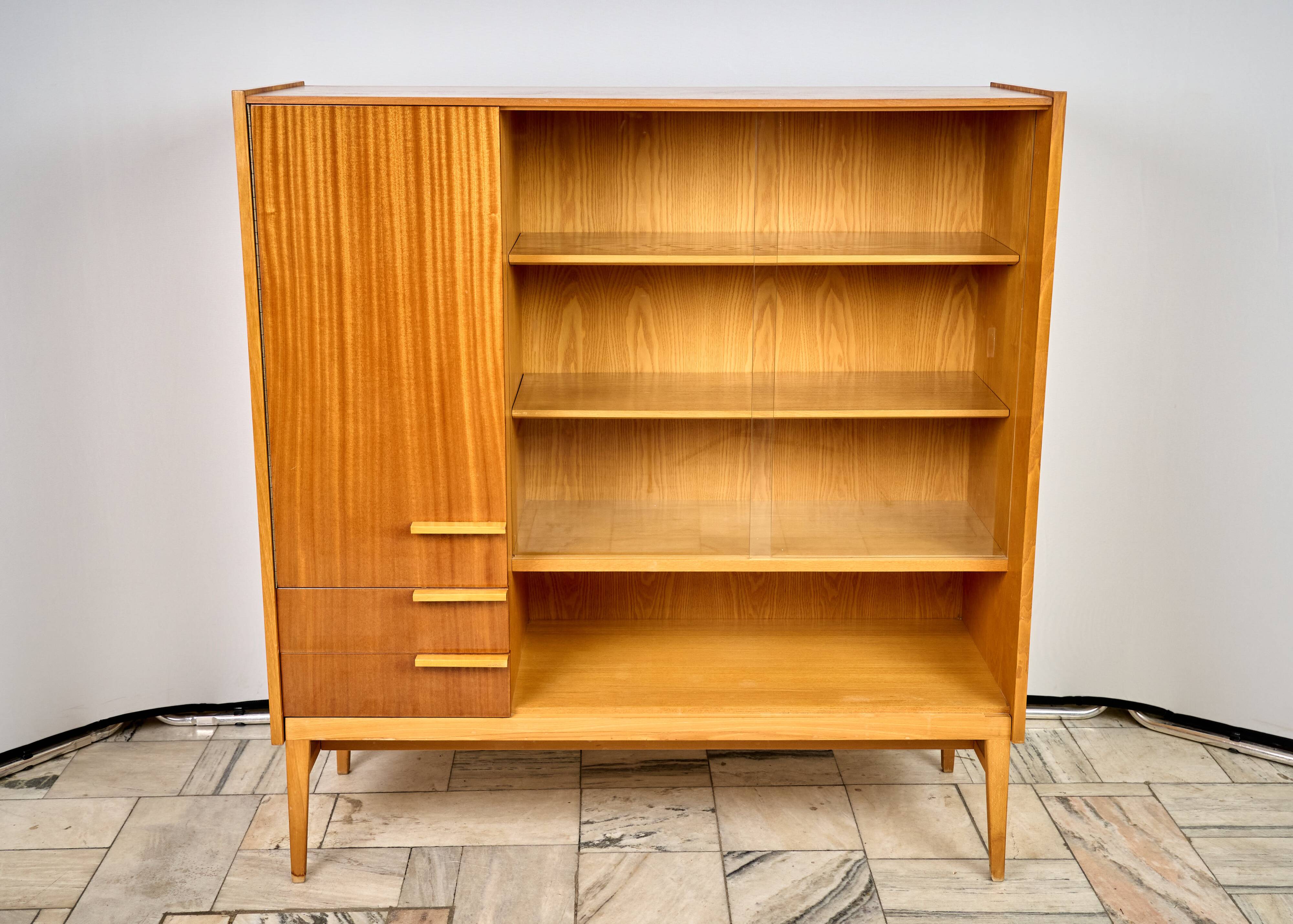 Vintage Display Cabinet by František Mezulánik for Up Závody, 1970s