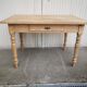 wooden dining table, vintage, turned legs, firm table style