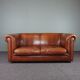 Chesterfield 2.5 seater sofa in smooth cowhide leather