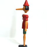 Italian wooden Pinocchio