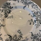 Two flat plates Terre de fer Saint-Amand