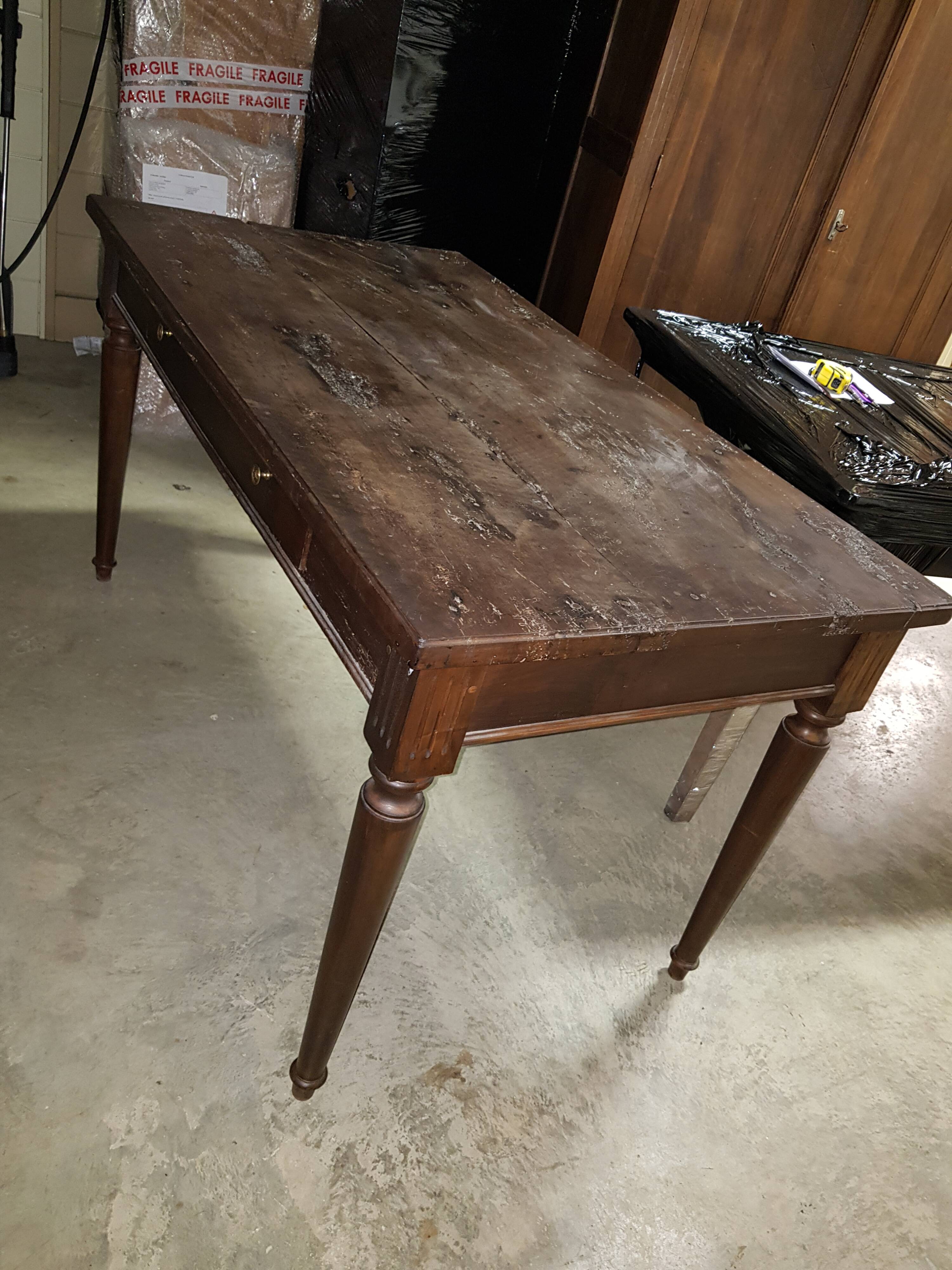 Old farm table