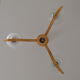 Mid-century Chandelier by Drevo humpolec,1970's.