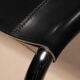 Cantilever Chair ‚S33‘ in Black Leather by Mart Stam for Thonet | Germany