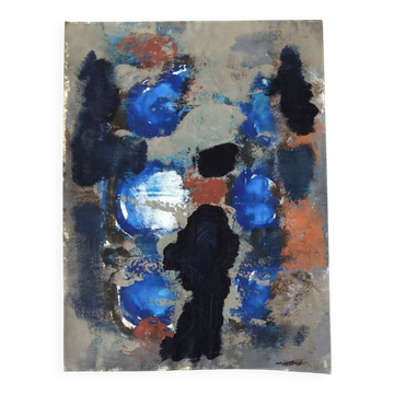 Gouache sur papier