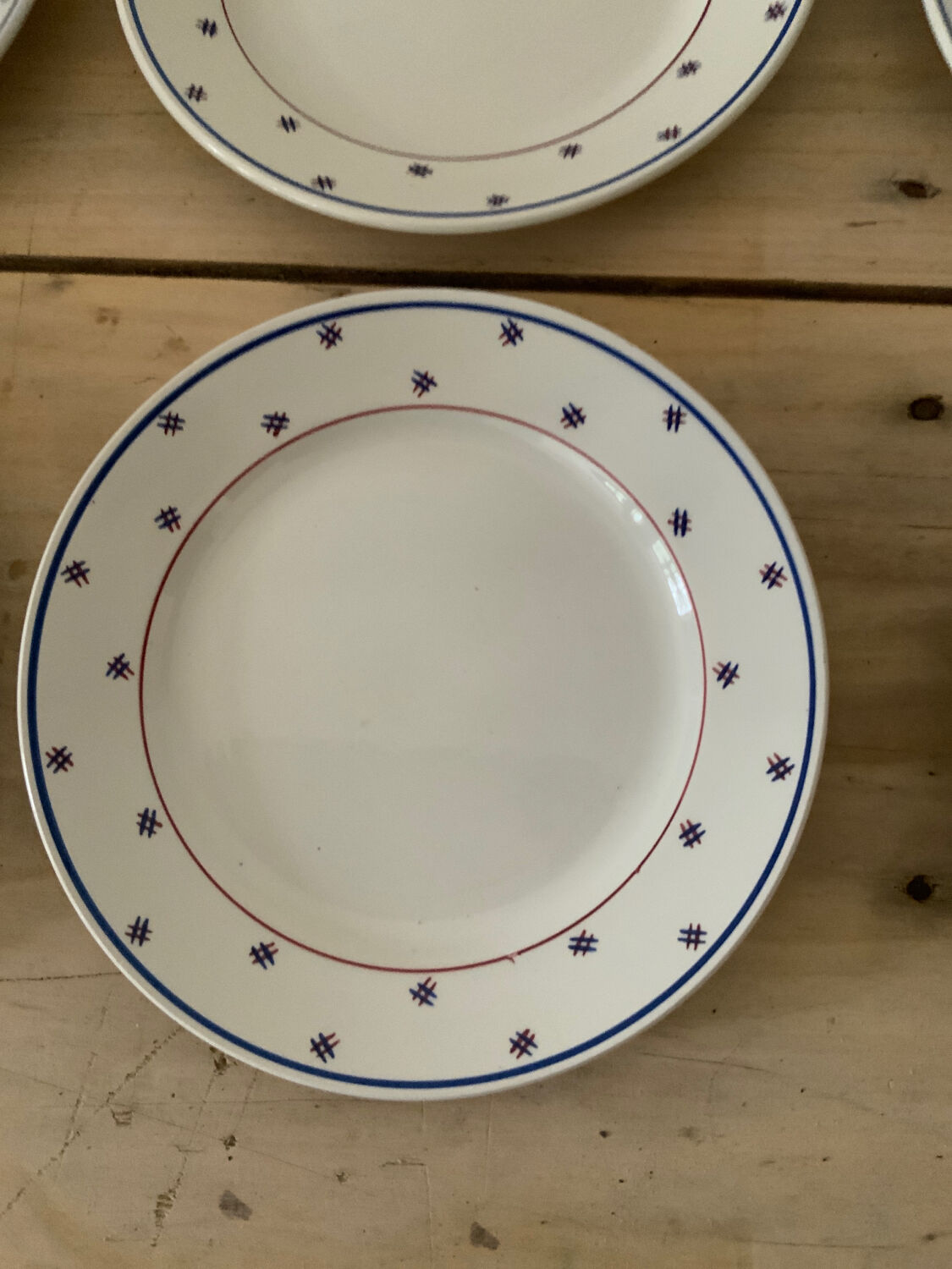 Assiettes Selency X Monoprix Croisé Laroche
