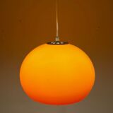 Harvey Guzzini Burgos Pendant Lamp - Rare Space Age Italian Design Hanging Lamp 60s 70s