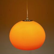 Harvey Guzzini Burgos Pendant Lamp - Rare Space Age Italian Design Hanging Lamp 60s 70s