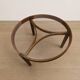 Table basse scandinave en teck et verre