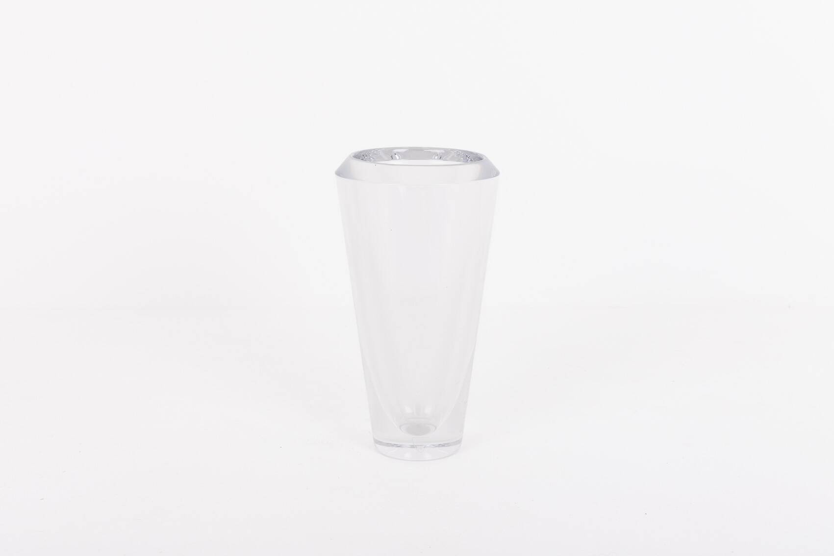 Orrefors crystal vase, Sweden 1980’s