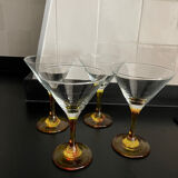 Set of 4 martini glasses