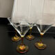 Lot de 4 verres à martini