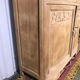 Buffet bas Art Déco chêne aéro gommé marbre