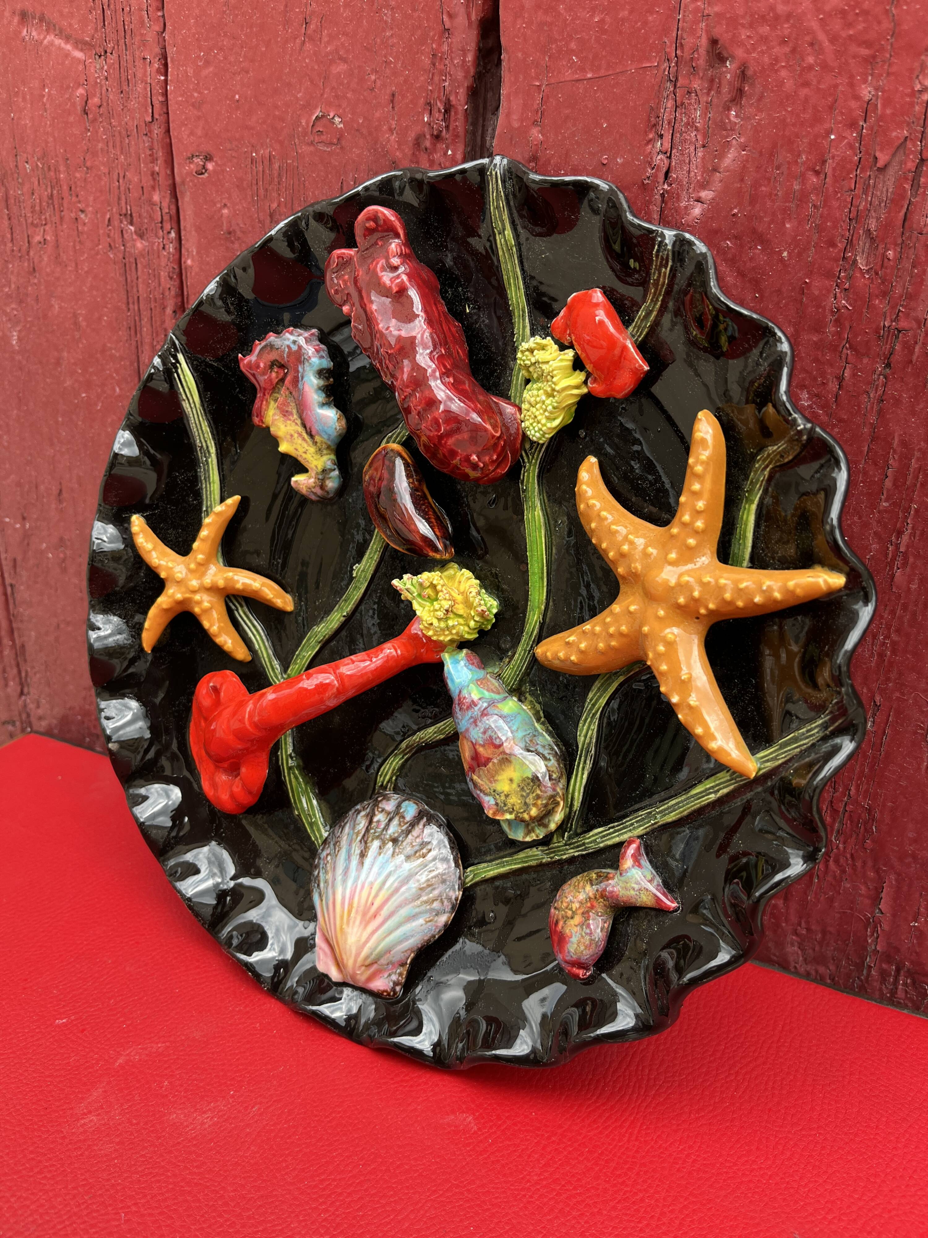 Ceramic wall plate 1960