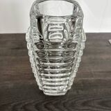 Brutalist vase František Vízner - Sklo Union Rosice (1963)