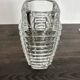 Brutalist vase František Vízner - Sklo Union Rosice (1963)