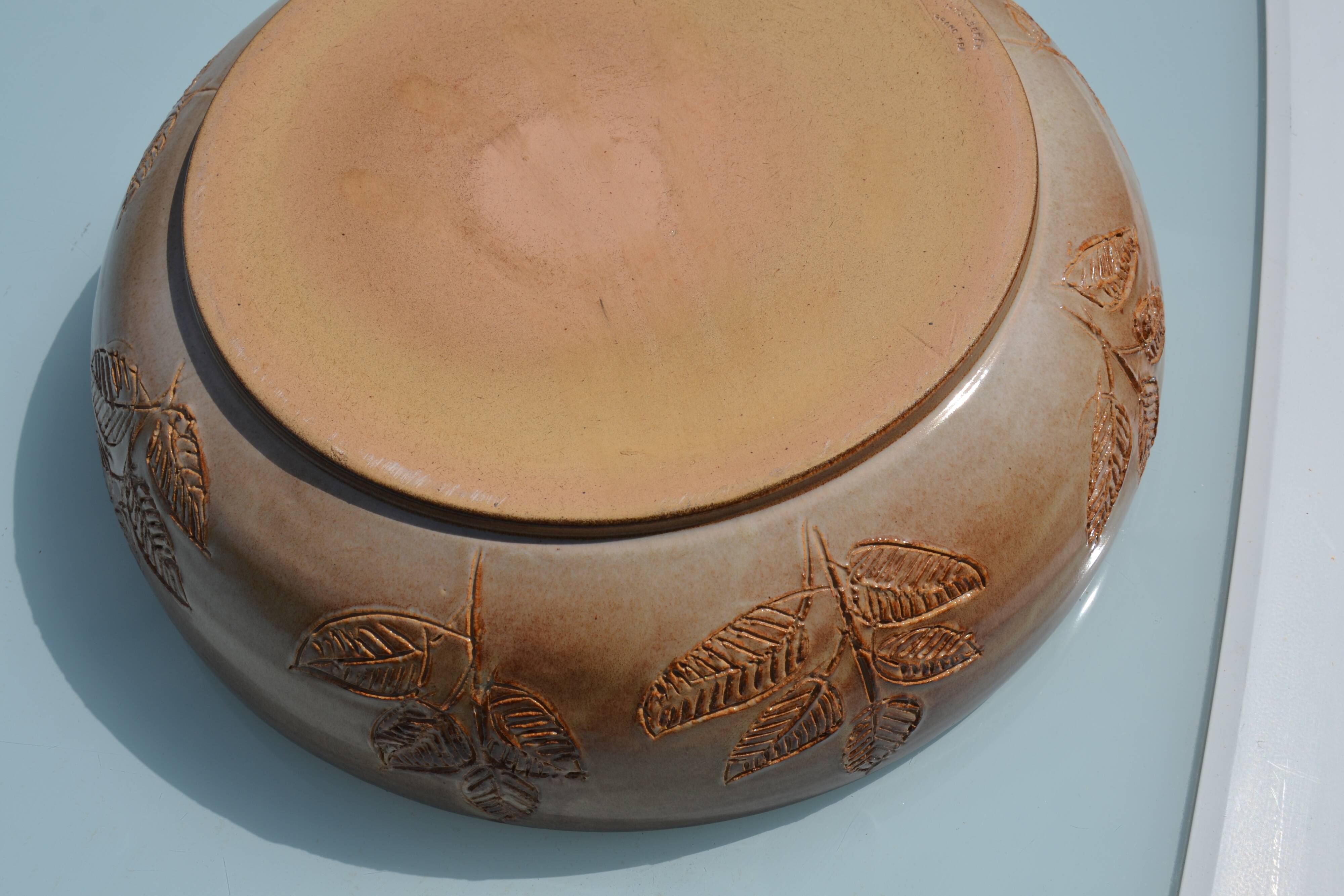 Large salad bowl/fruit bowl Michel and Denise Pointu