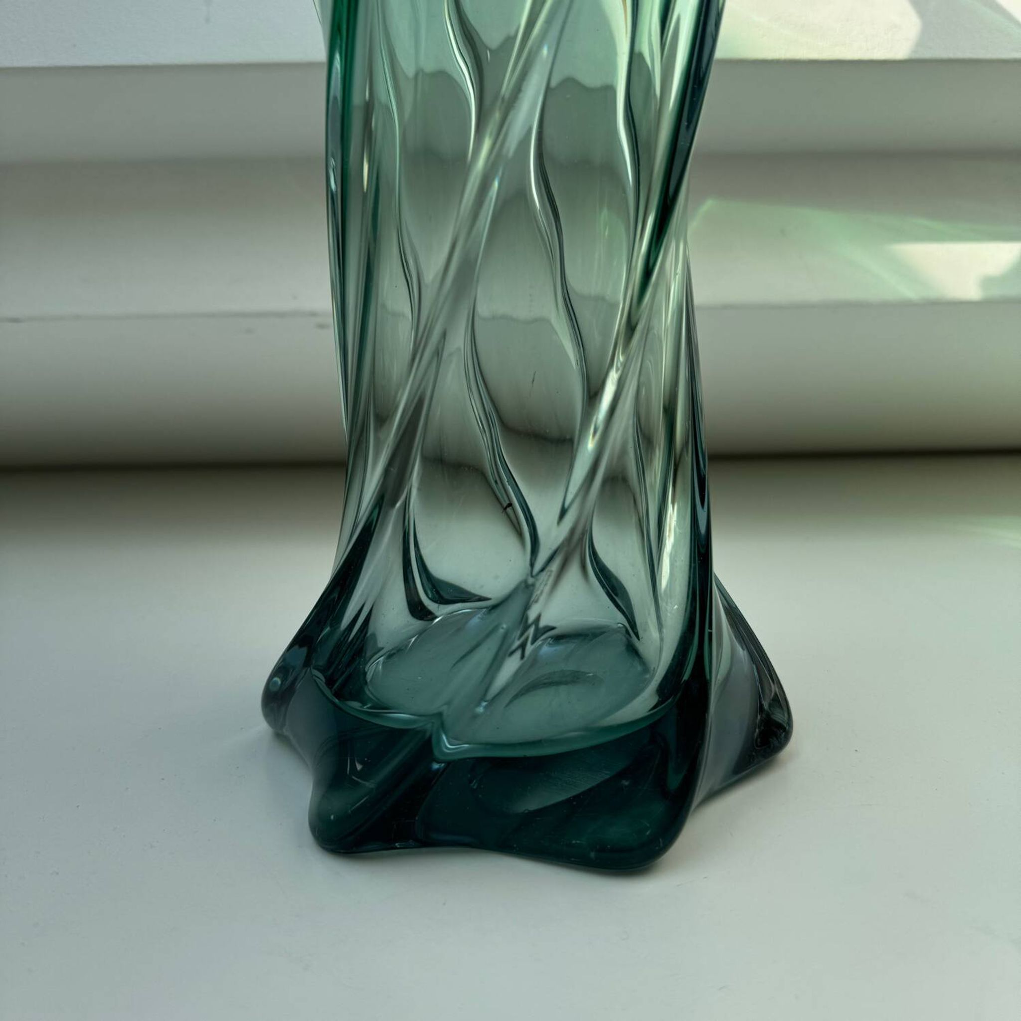 Vintage swirl vase Sommerso Murano