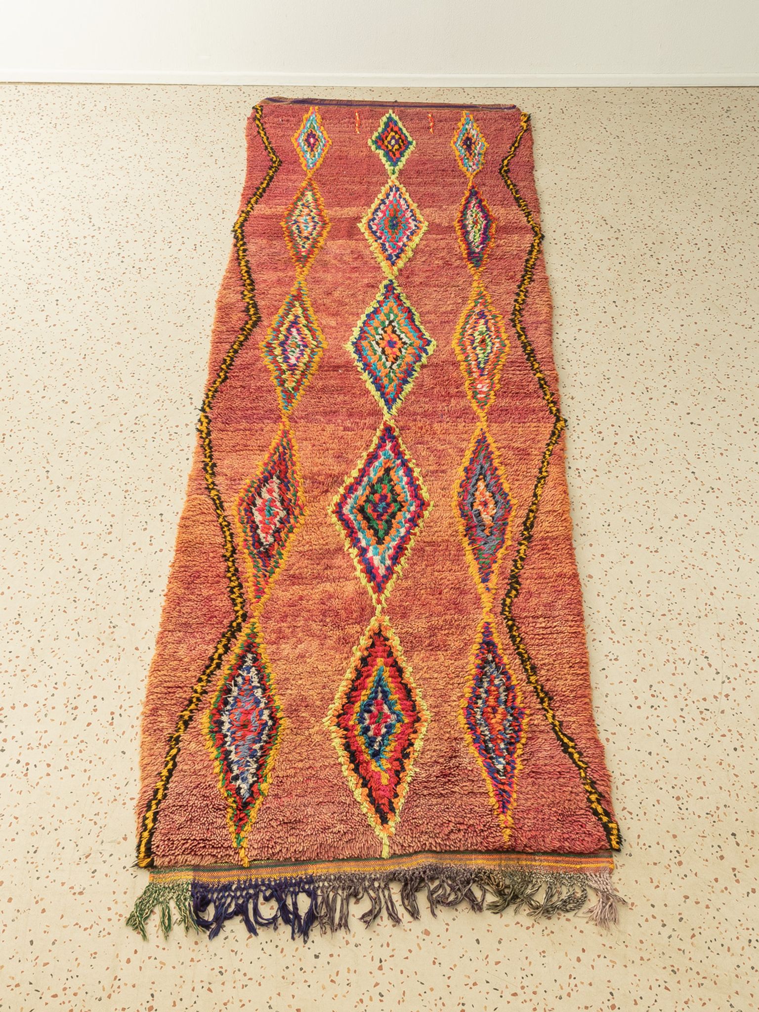 Boujad vintage, berbère, 118 x 357