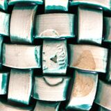 Vallauris ceramic bottle underwear