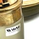 Yellow Murano glass smoking set, VeArt, Italy 1970