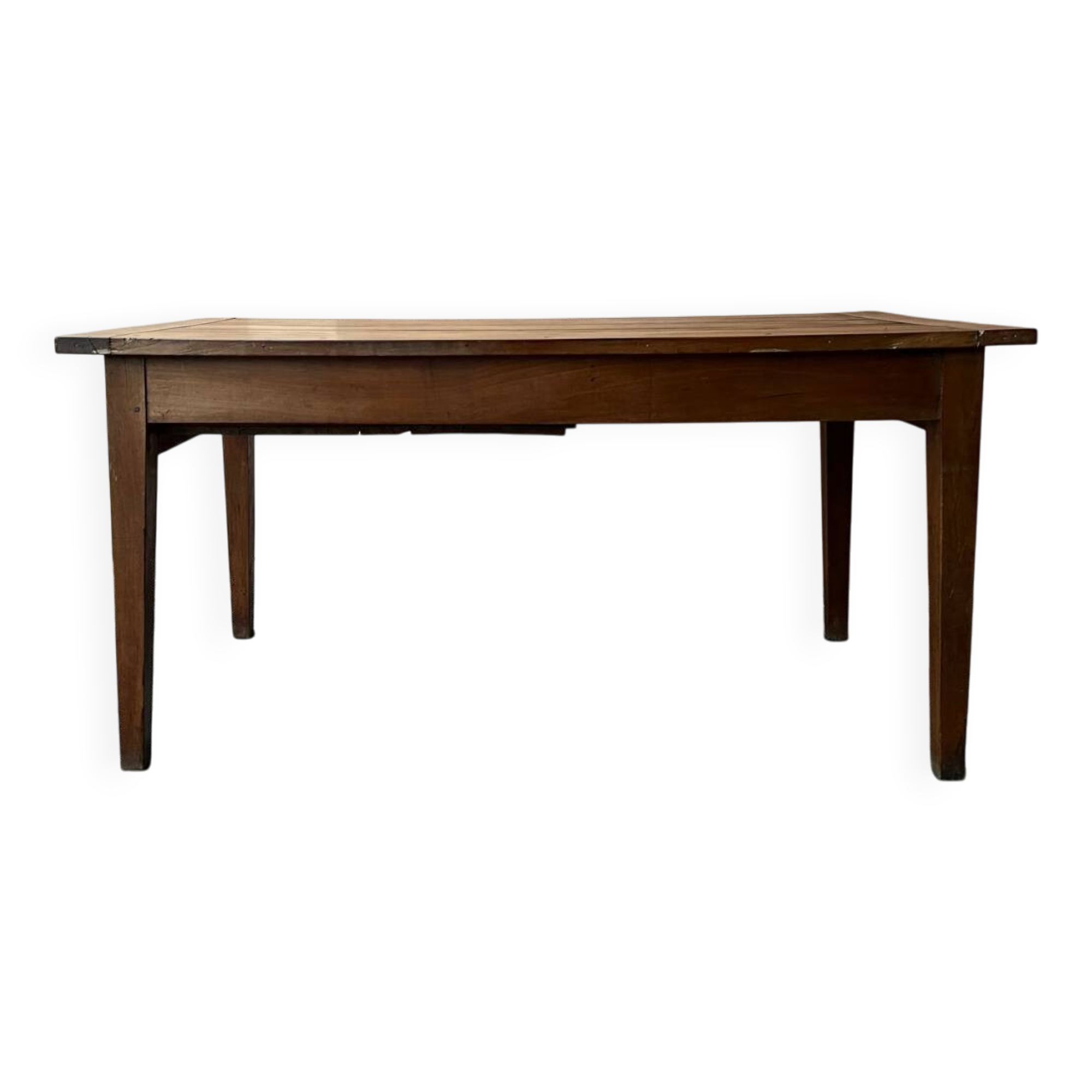 Solid wood farmhouse table