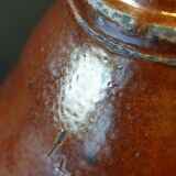High bottle Art-popular heavy earth enamelled late nineteenth