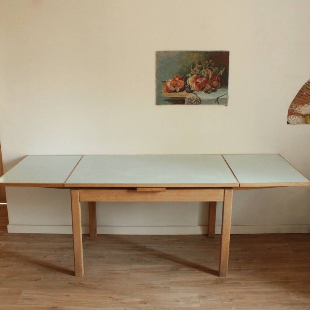 Vintage extendable table 224cm/81cm
