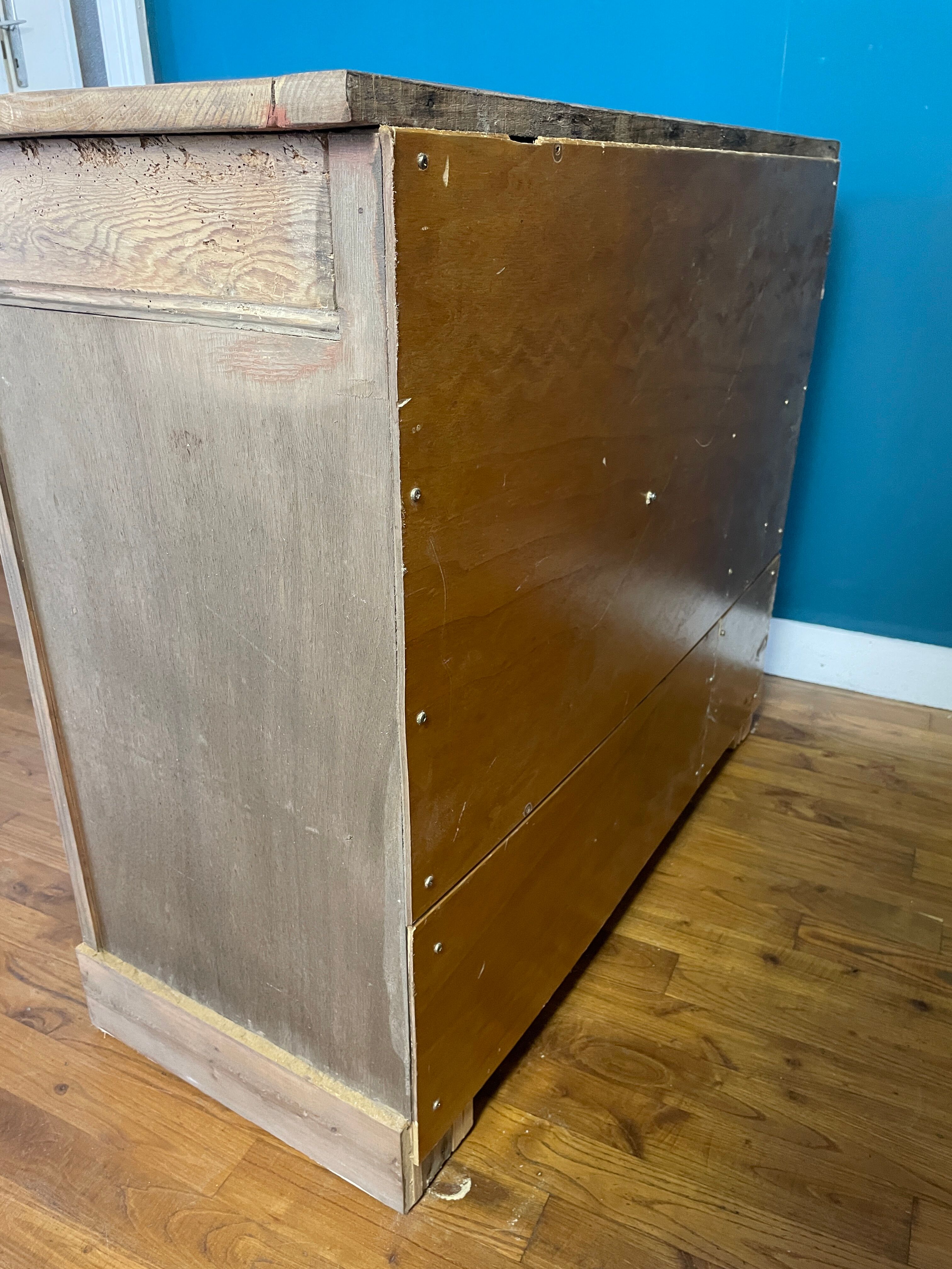 Wooden craft furniture with 9 drawers