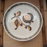10 antique stoneware dinner plates