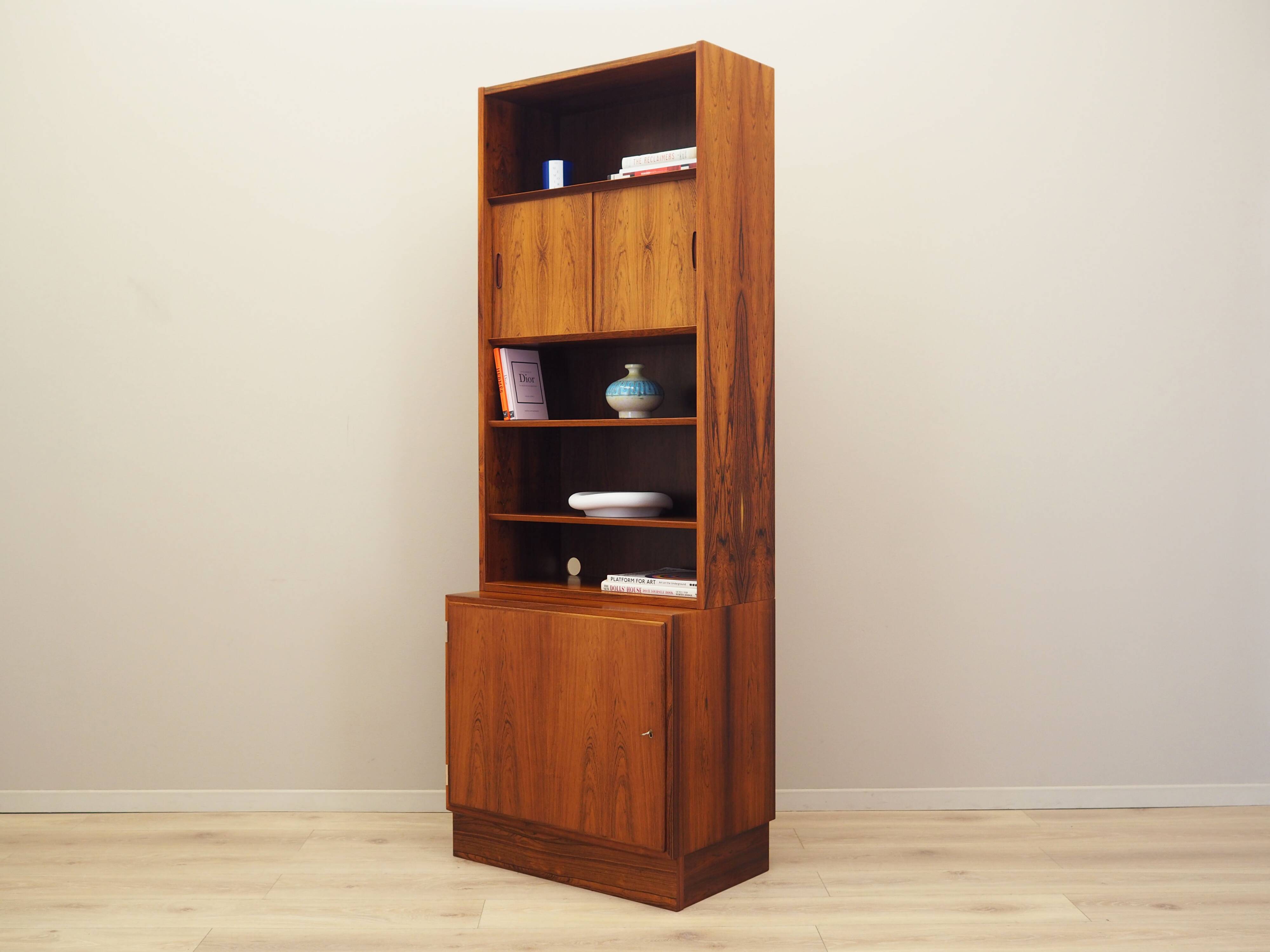 Rosewood bookcase, Danish design, 1970s, production: Hundevad