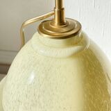 Pied de lampe verre de clichy