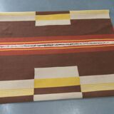 Rare Geometric Carpet by Antonin Kybal, 1948