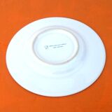 Two Real Stoneware Coffee Cups / Saucers