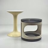 Table modulable années 70 en plastique ABS style Space Age