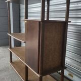 Vintage shelving storage unit library